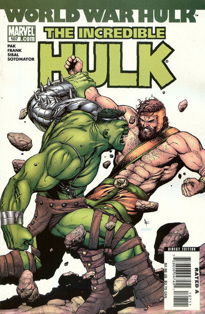 Incredible Hulk #107 CVR A Marvel 2007 FN