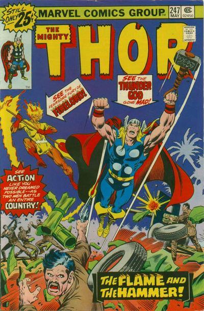 Thor #247 CVR A Marvel 1976 FN
