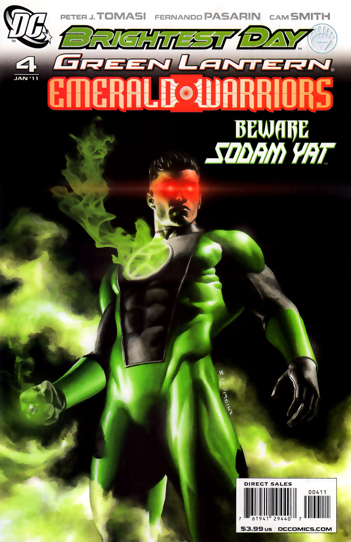 Green Lantern: Emerald Warriors #4 CVR A DC Comics 2010 VF/NM