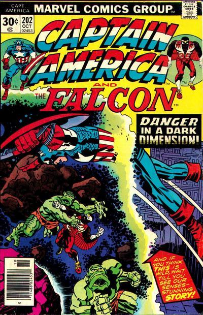 Captain America #202 CVR A Marvel 1976 FN