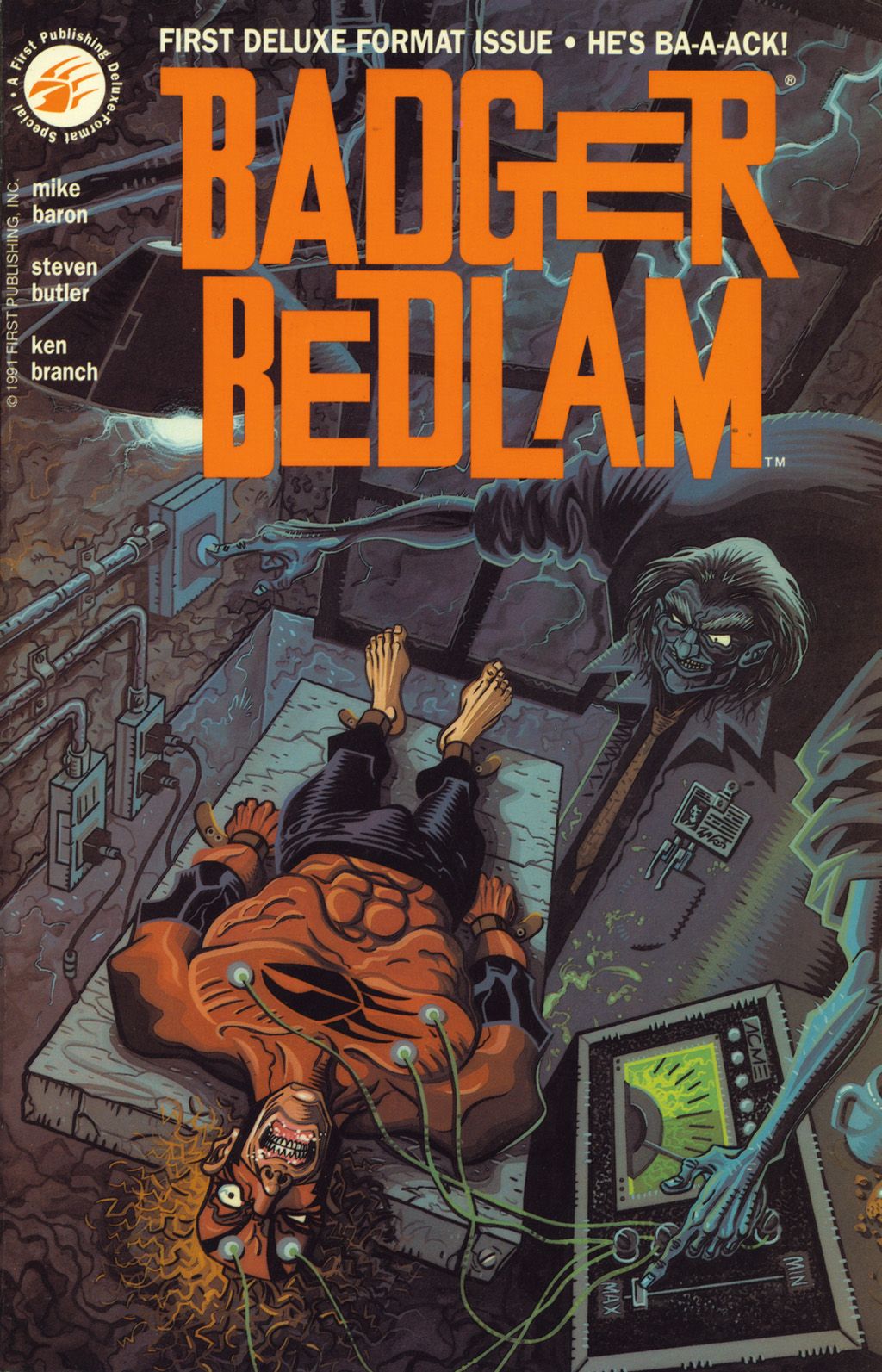 Badger Bedlam #1 - CVR A (VF)