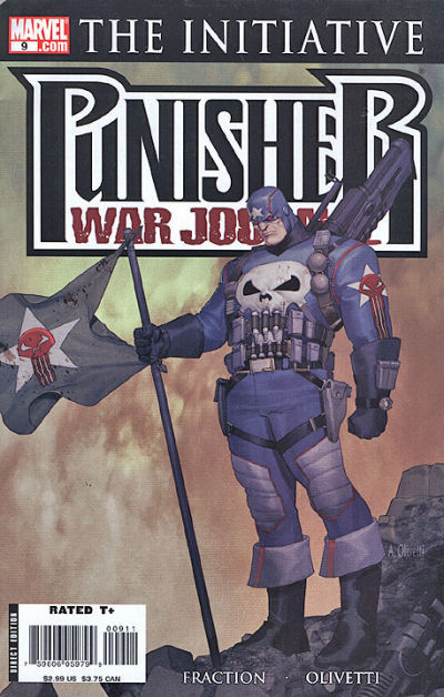 Punisher War Journal #9 CVR A Marvel 2007 FN