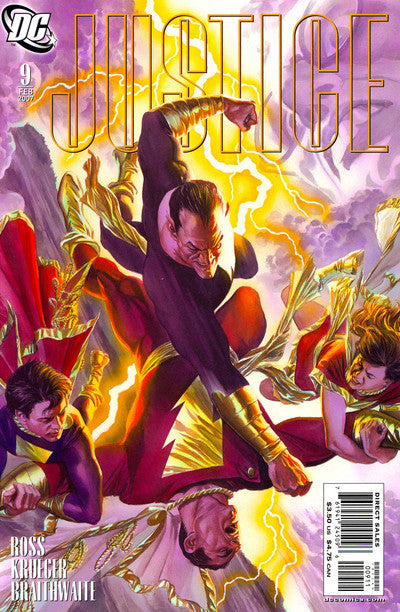 Justice #9 CVR A DC Comics 2006 VF
