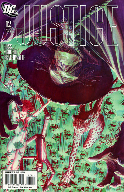 Justice #12 CVR A DC Comics 2007 VF