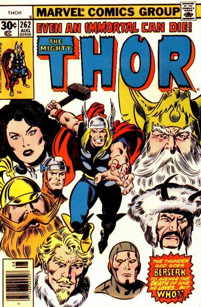 Thor #262 CVR A Marvel 1977 FN