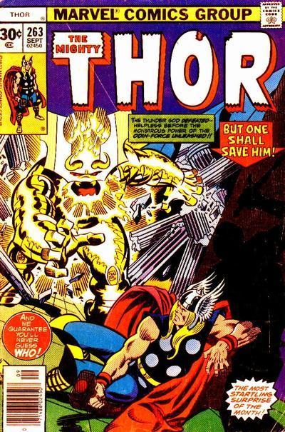 Thor #263 CVR A Marvel 1977 FN