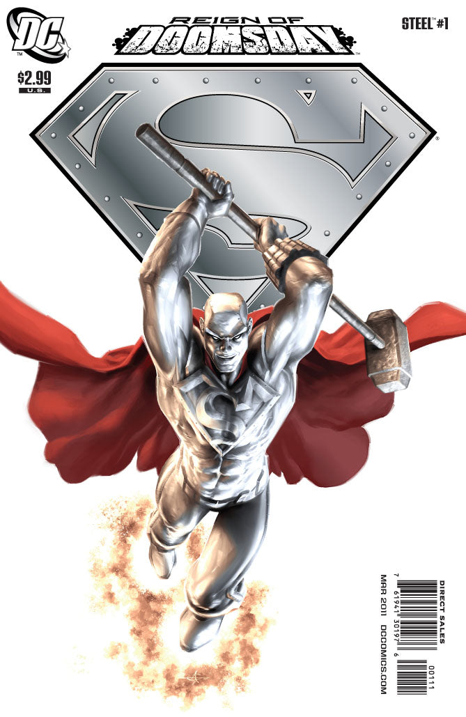 Steel #1 CVR A DC Comics 2011 FN