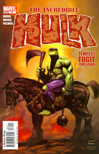 Incredible Hulk #81 CVR A Marvel 2005 FN