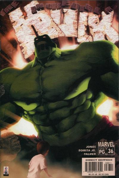 Incredible Hulk #36 CVR A Marvel 2002 FN