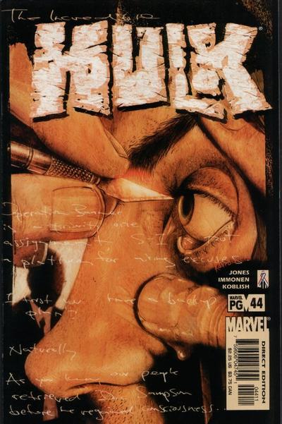 Incredible Hulk #44 CVR A Marvel 2002 FN