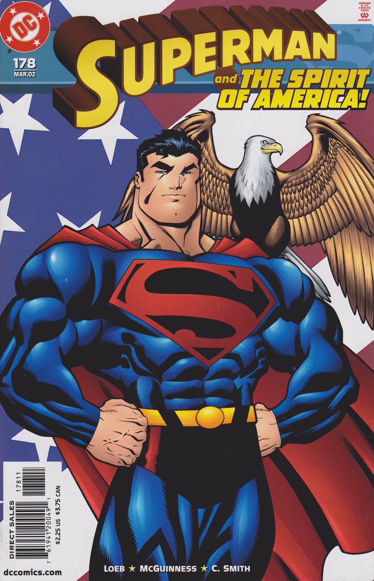 Superman #178 CVR A DC Comics 2002 VG
