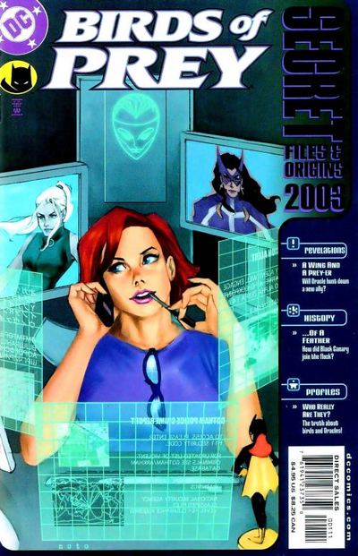 Birds of Prey Secret Files 2003 #1 - CVR A (VF)