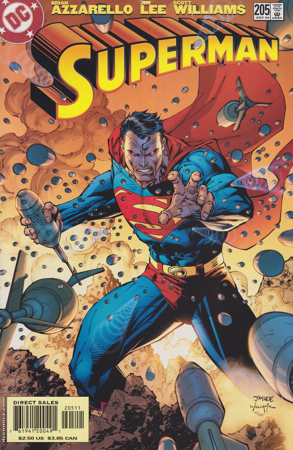 Superman #205 CVR A DC Comics 2004 VG