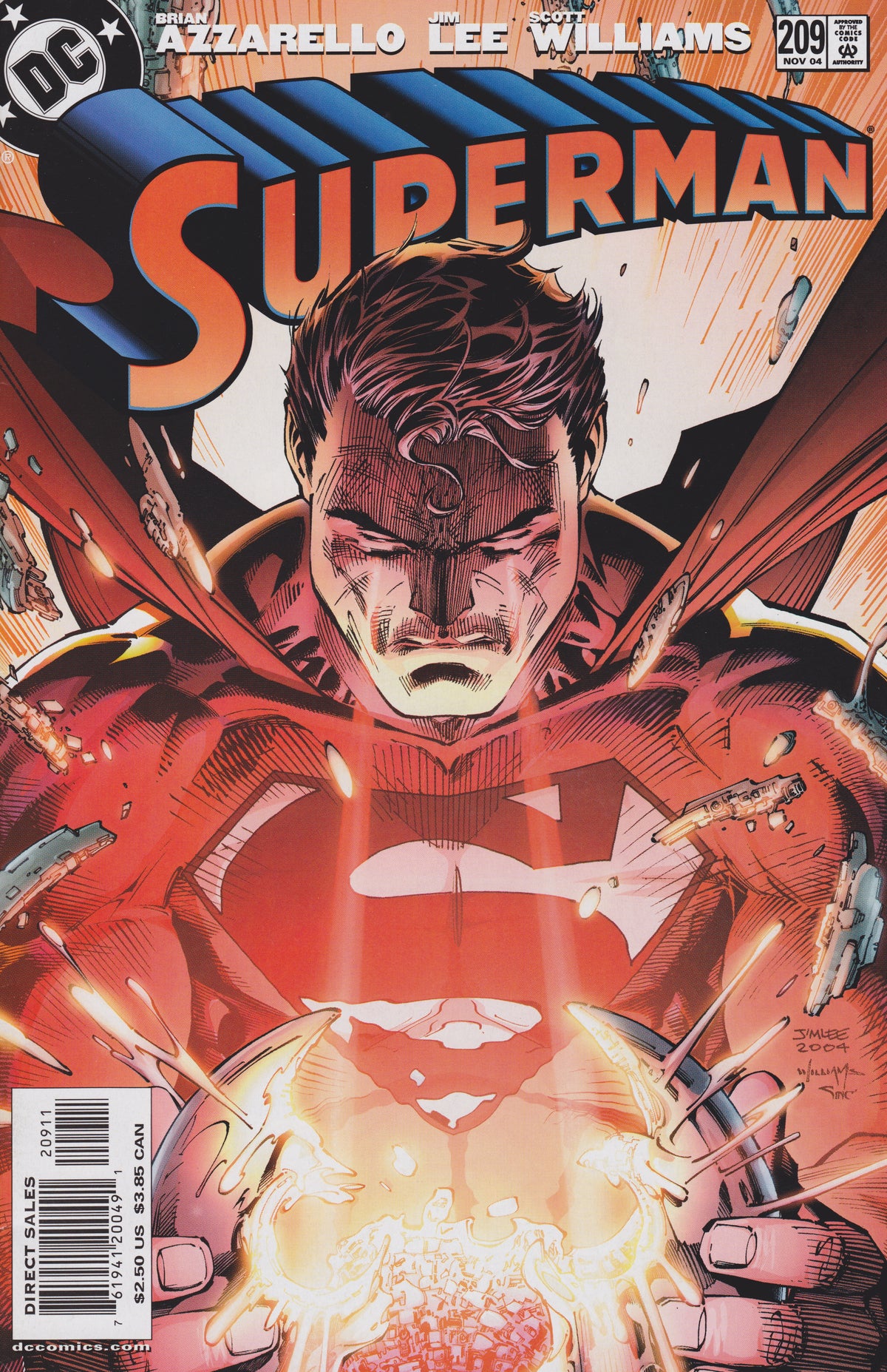 Superman #209 CVR A DC Comics 2004 VG