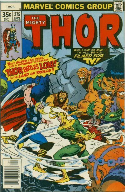 Thor #275 CVR A Marvel 1978 FN