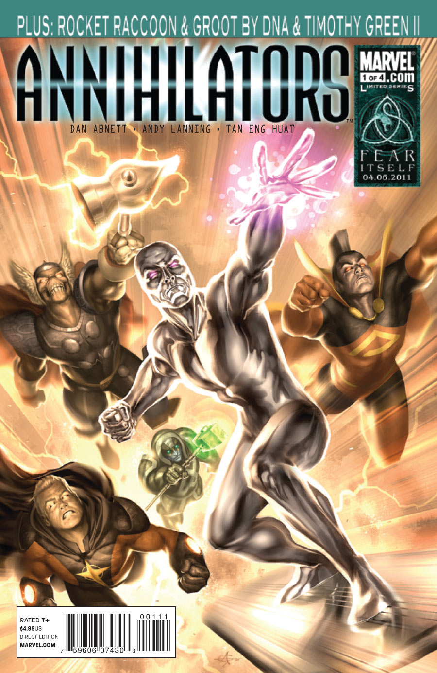 Annihilators #1 CVR A Marvel 2011 FN
