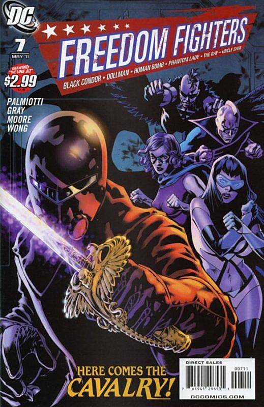 Freedom Fighters #7 CVR A DC Comics 2011 FN