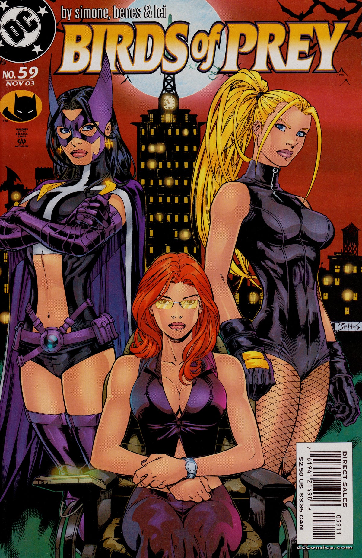 Birds of Prey #59 - CVR A (VF)