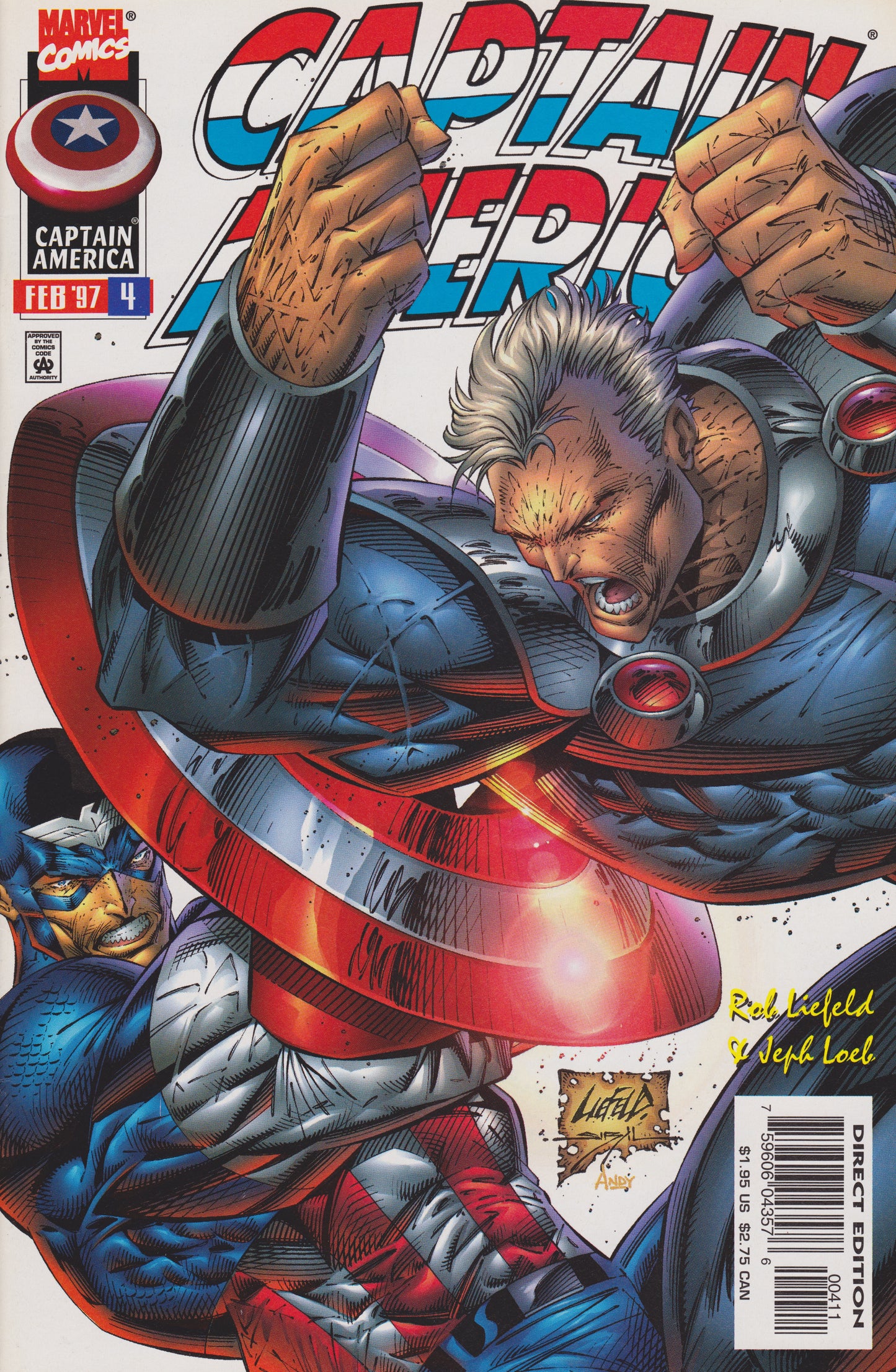 Captain America #4 - CVR A (VF)