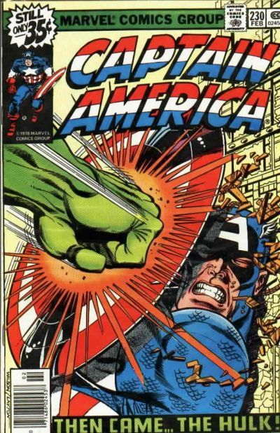 Captain America #230 CVR A Marvel 1979 FN