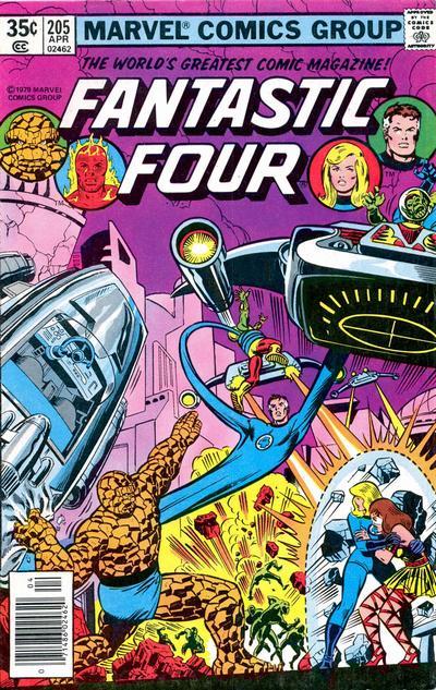 Fantastic Four #205 CVR A Marvel 1979 FN
