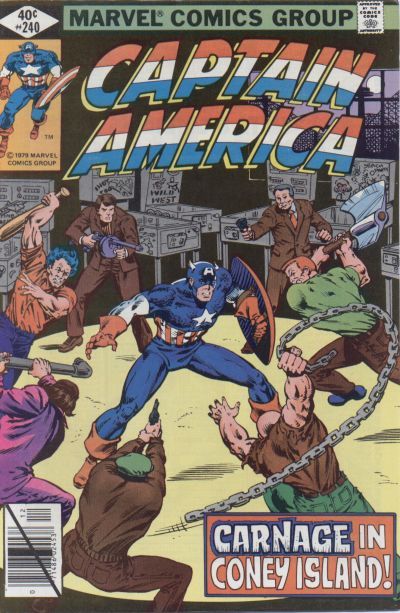 Captain America #240 CVR A Marvel 1979 FN