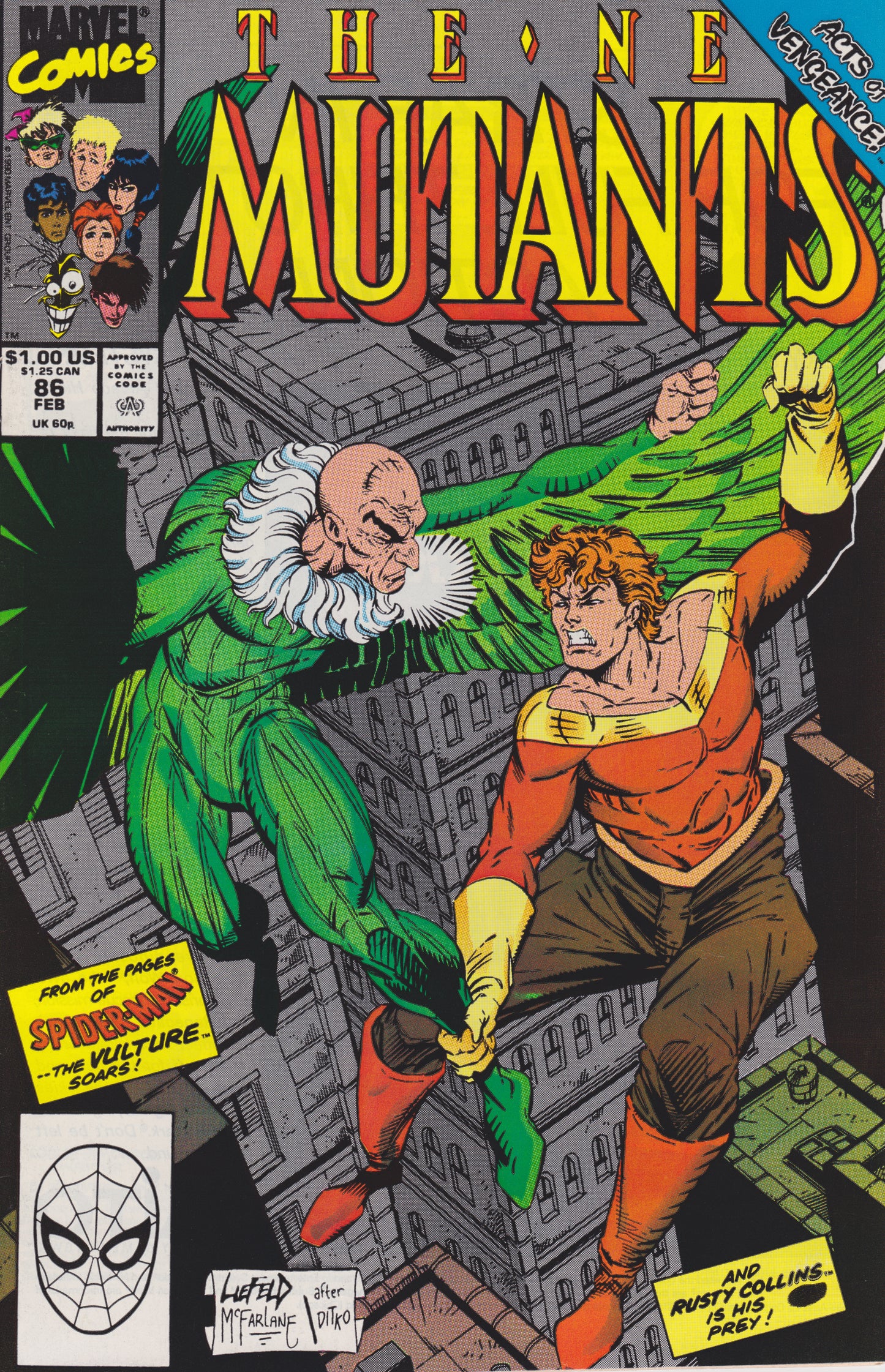 The New Mutants #86 - CVR A (FN)