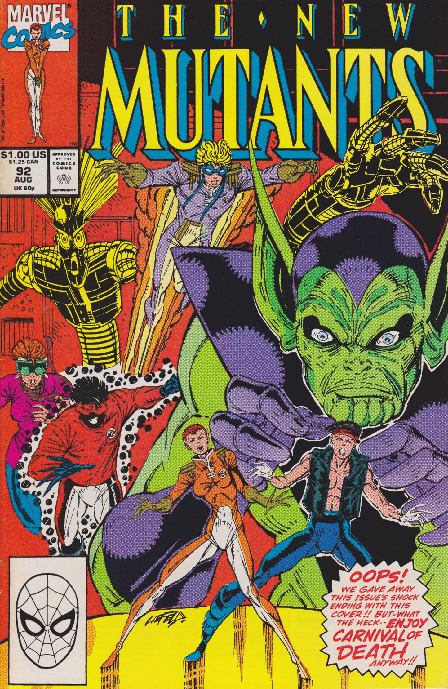 The New Mutants #92 - CVR A (FN)