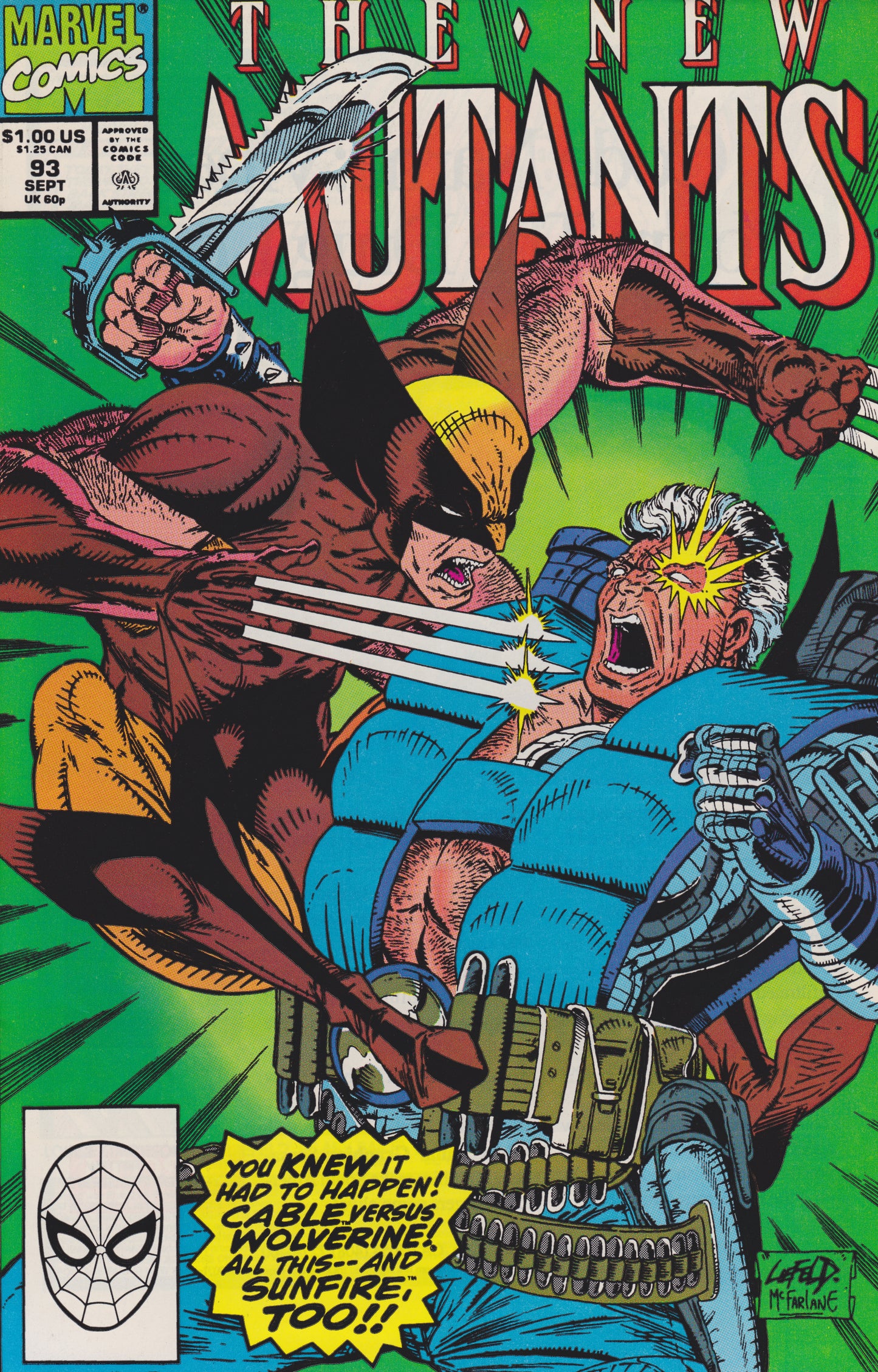 The New Mutants #93 - CVR A (FN)