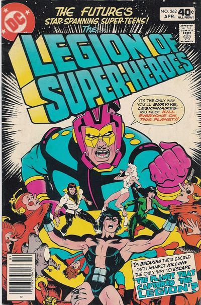 The Legion of Super-Heroes #262 CVR A DC Comics 1980 FN