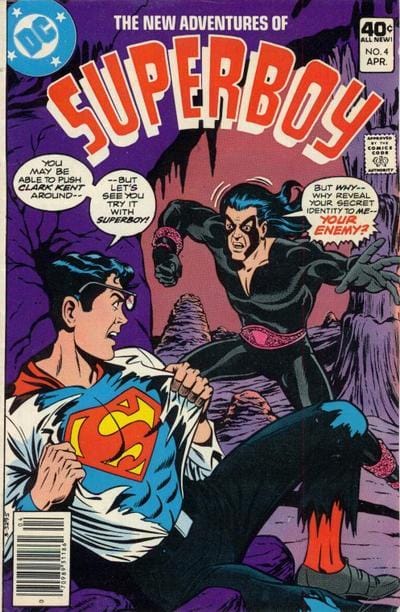 The New Adventures of Superboy #4 - CVR A (FN/VF)