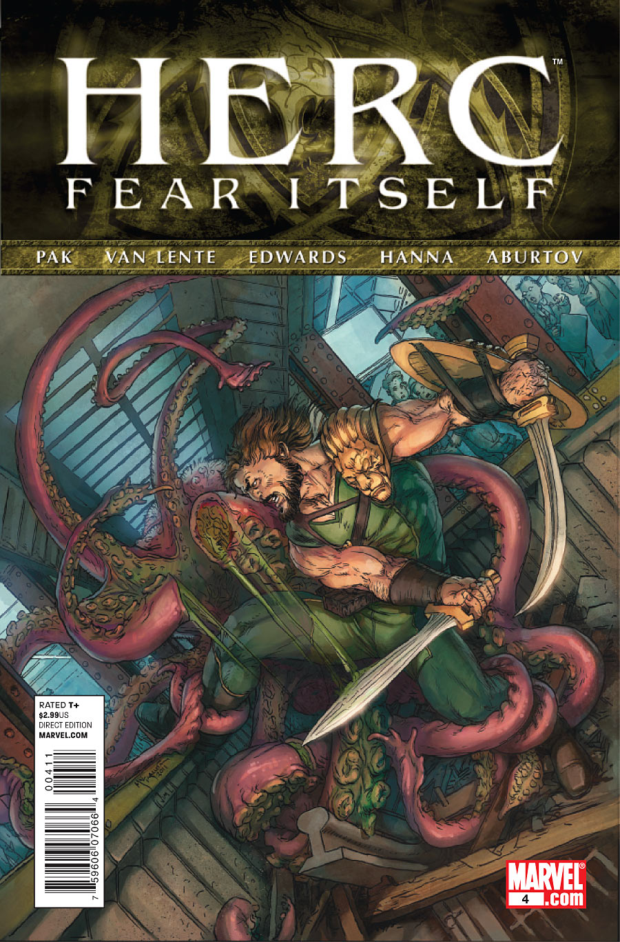 Herc #4 CVR A Marvel 2011 VF
