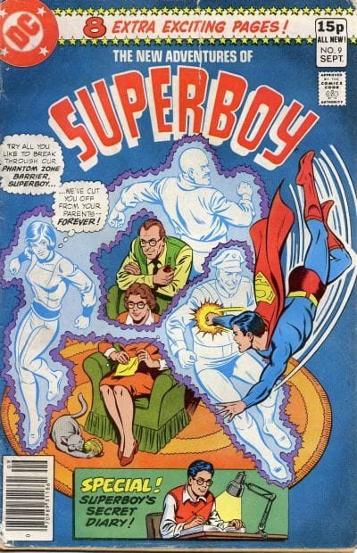 The New Adventures of Superboy #9 - CVR A (FN/VF)