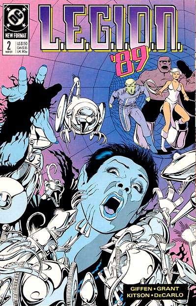 L.E.G.I.O.N. #2 CVR A DC Comics 1989 VF