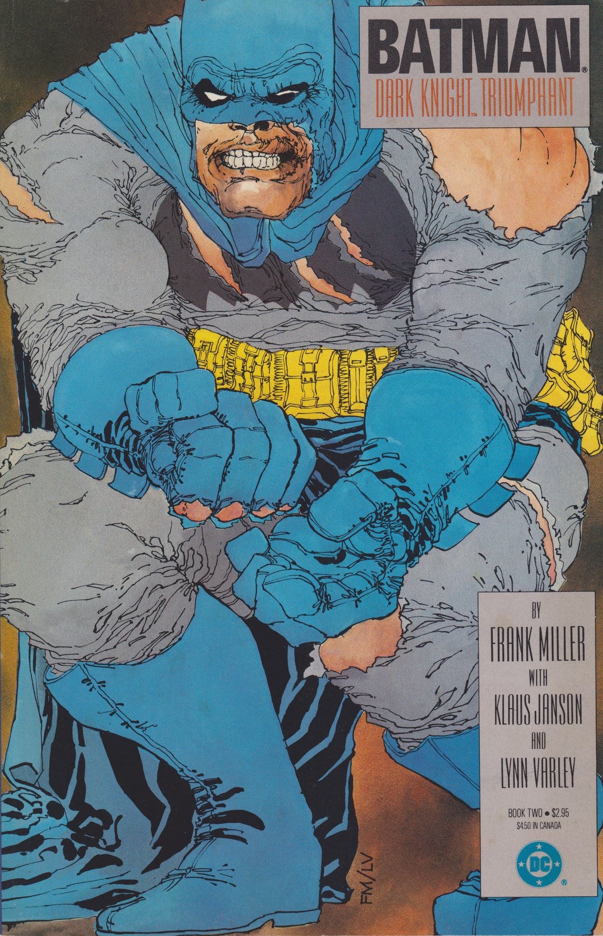 Batman: The Dark Knight #2 CVR A DC Comics 1986 FN