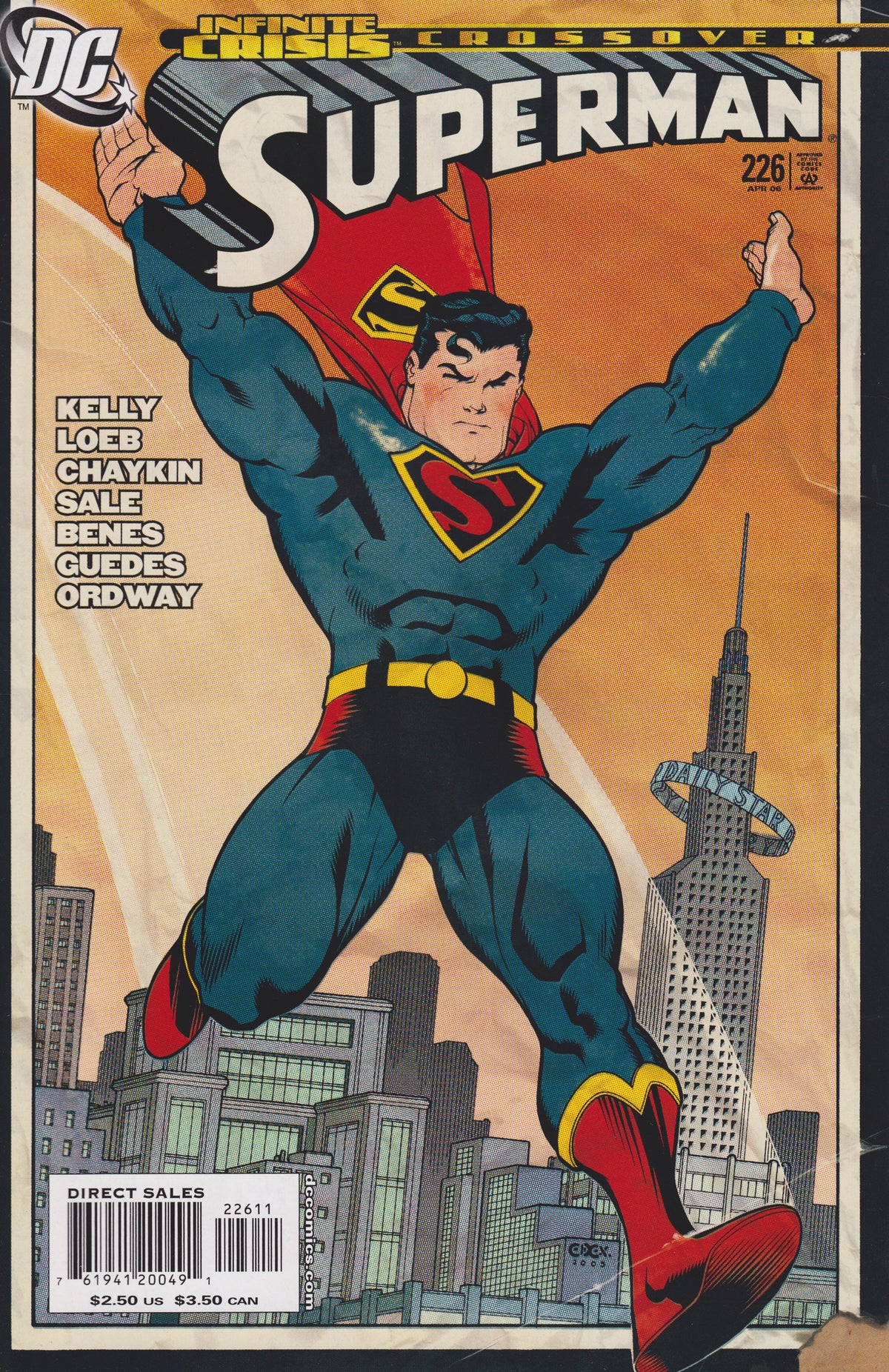 Superman #226 CVR A DC Comics 2006 VG
