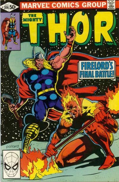 Thor #306 CVR A Marvel 1981 FN