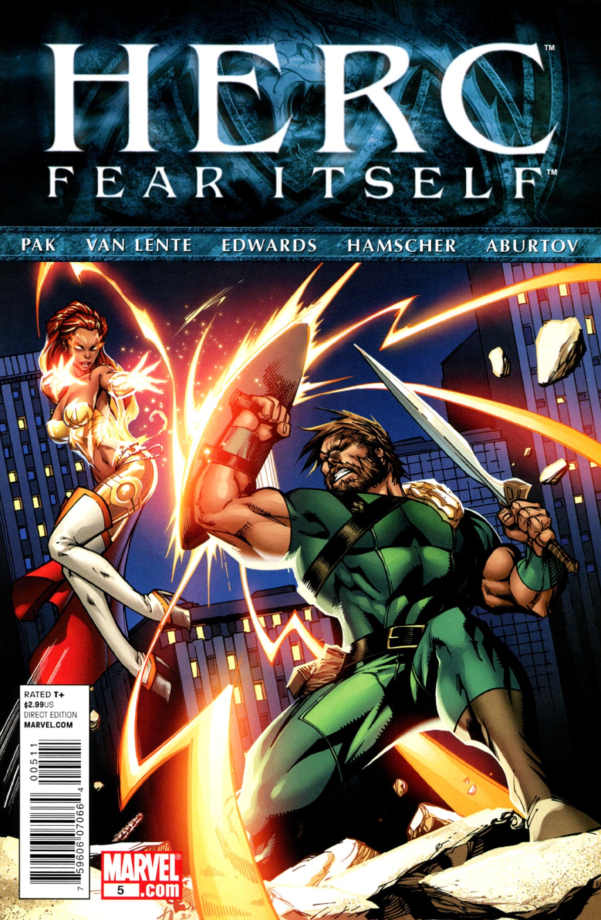 Herc #5 CVR A Marvel 2011 VF