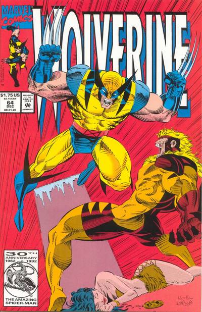 Wolverine #64 CVR A Marvel 1992 FN