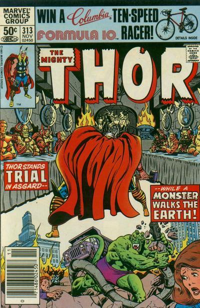 Thor #313 CVR A Marvel 1981 FN