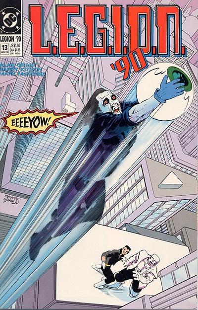 L.E.G.I.O.N. #13 CVR A DC Comics 1990 G/VG