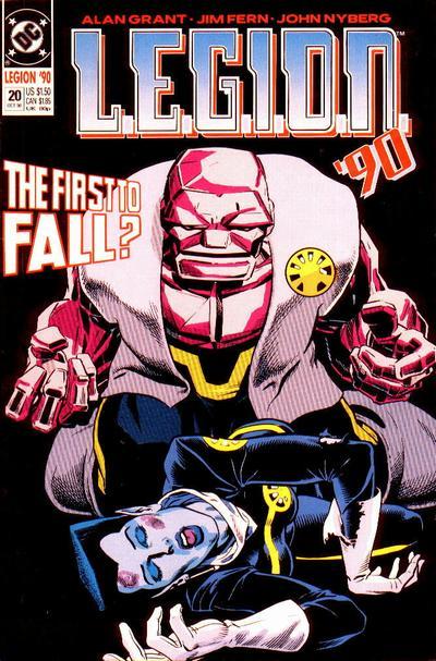 L.E.G.I.O.N. #20 CVR A DC Comics 1990 VF