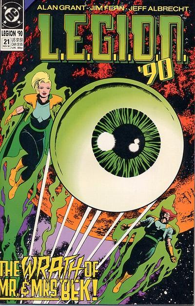 L.E.G.I.O.N. #21 CVR A DC Comics 1990 VF