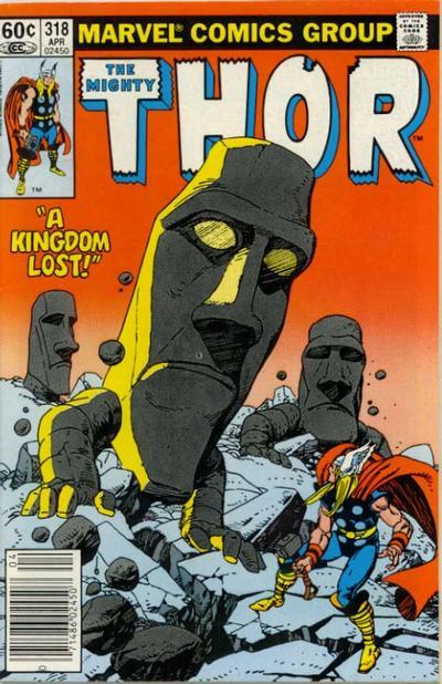 Thor #318 CVR A Marvel 1982 FN