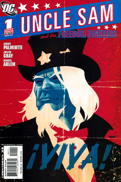Uncle Sam and the Freedom Fighters #1 CVR A DC Comics 2007 FN
