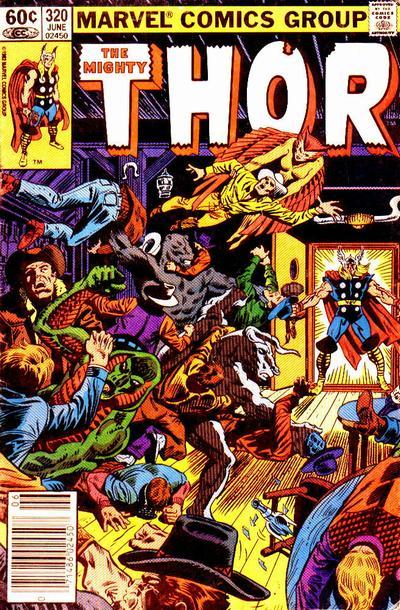 Thor #320 CVR A Marvel 1982 FN