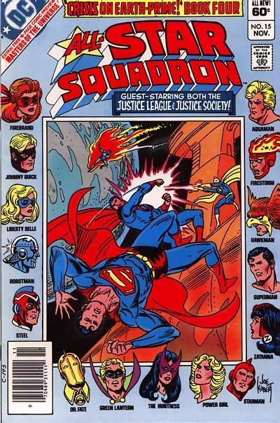 All-Star Squadron #15 CVR A DC Comics 1982 FN
