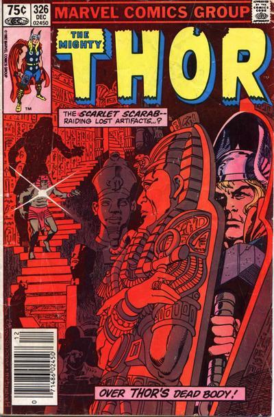 Thor #326 CVR A Marvel 1982 FN