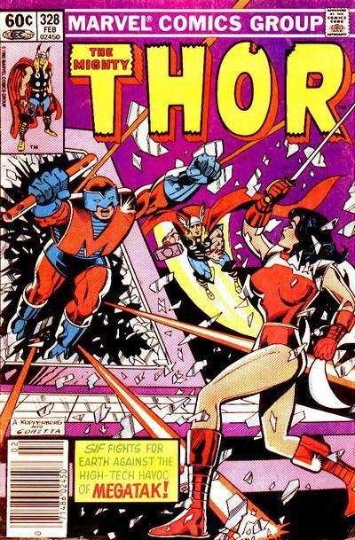 Thor #328 CVR A Marvel 1983 FN