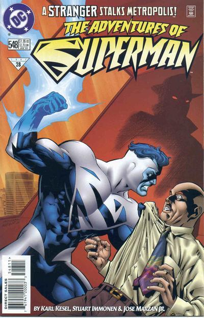 Adventures of Superman #548 CVR A DC Comics 1997 FN